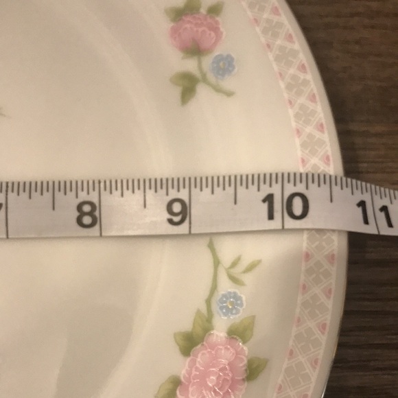 Crown Ming bird of paradise fine China 10 1/2” dinner plates set of 4 euc (a) - Picture 5 of 6